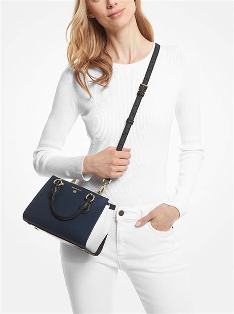 Marilyn Small Saffiano Leather Crossbody Bag 